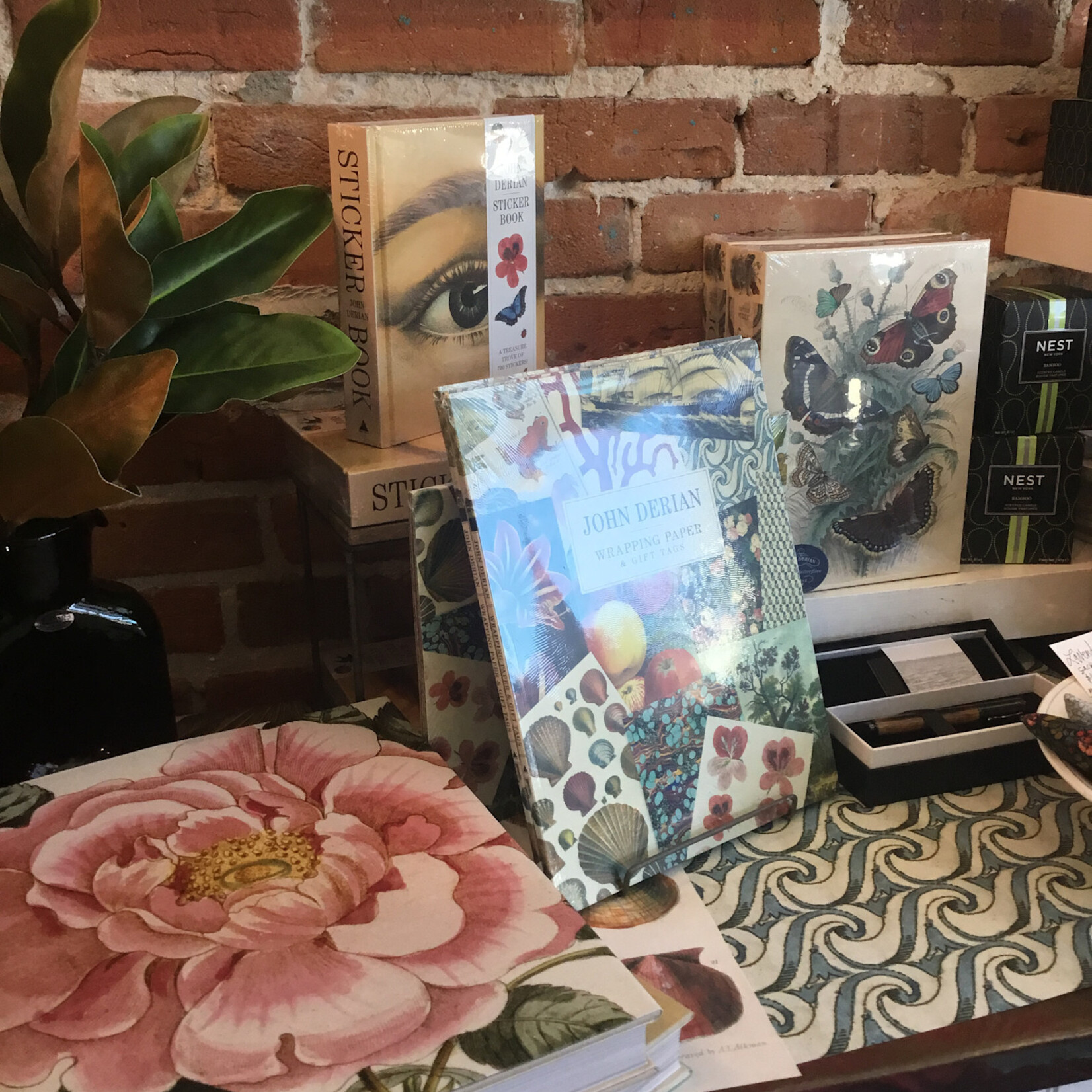 Hachette John Derian Sticker Book