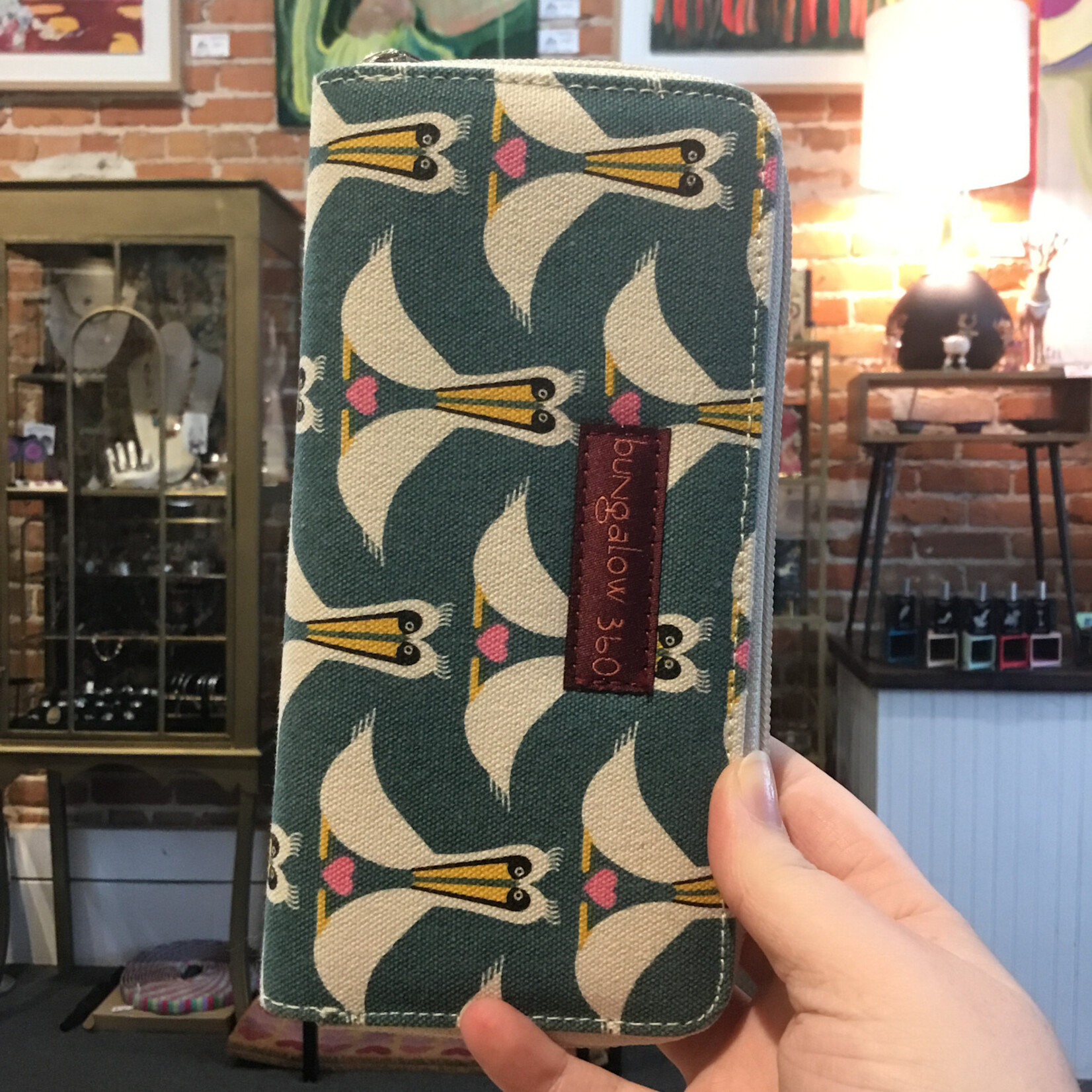 Bungalow 360 Zip Around Wallet