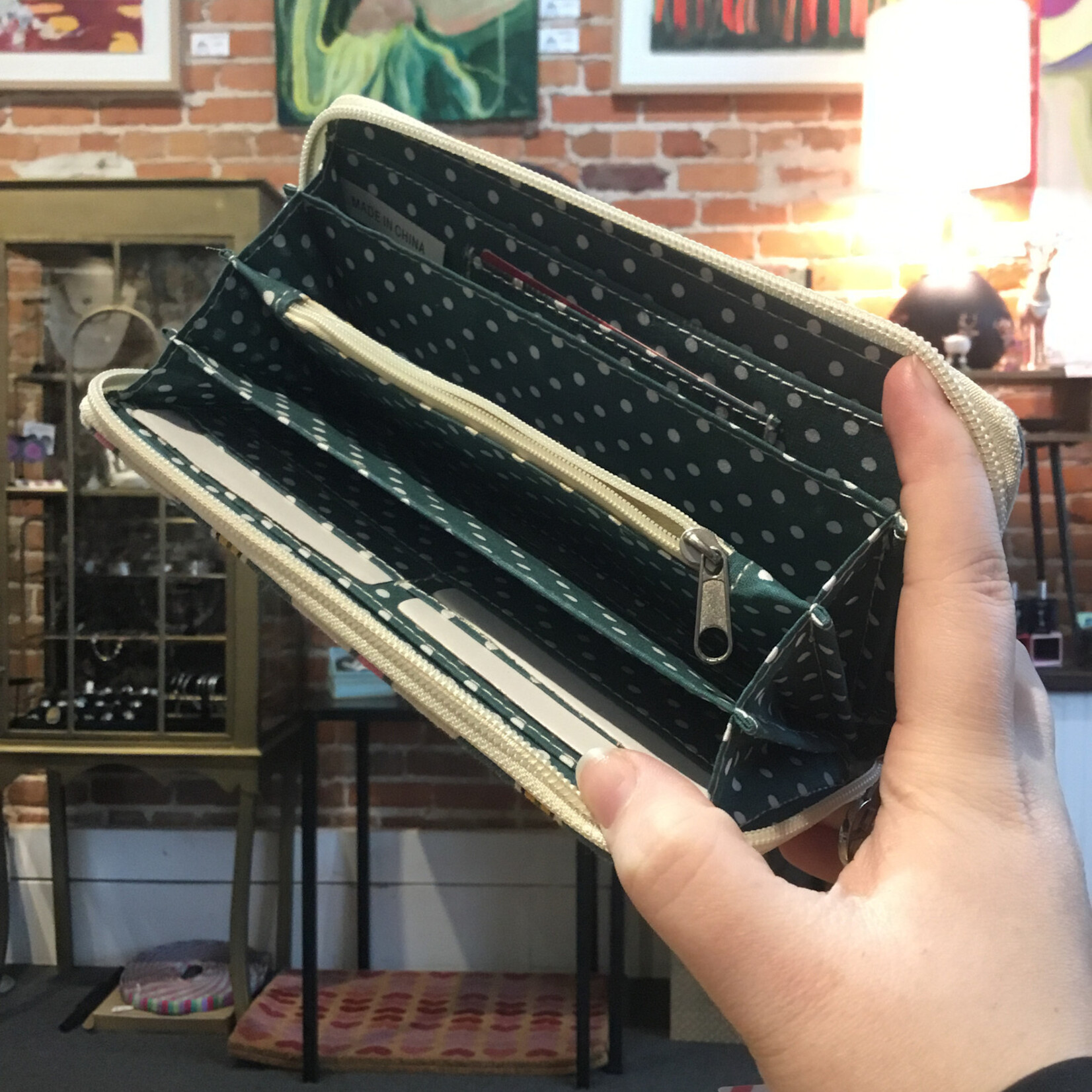 Bungalow 360 Zip Around Wallet