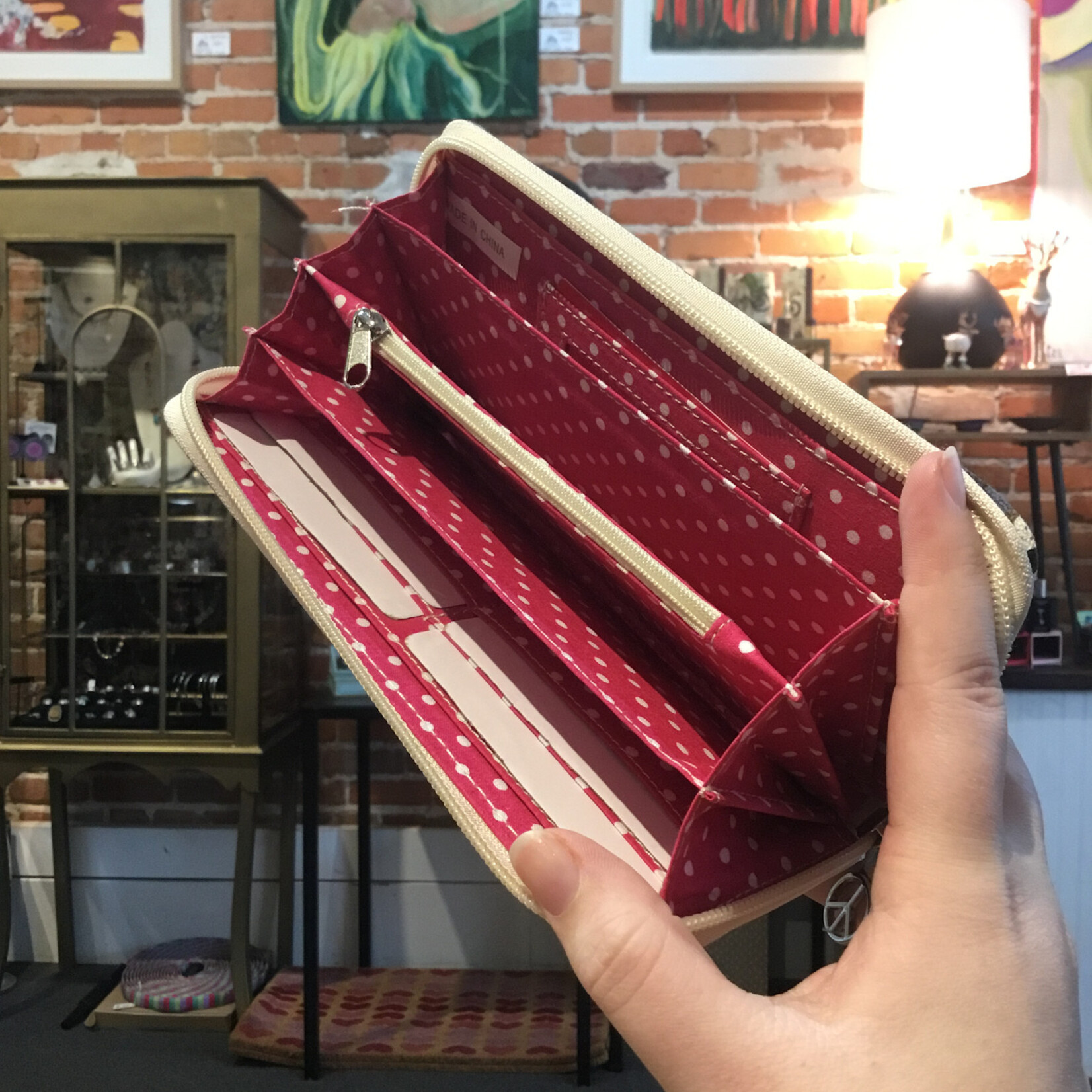 Bungalow 360 Zip Around Wallet