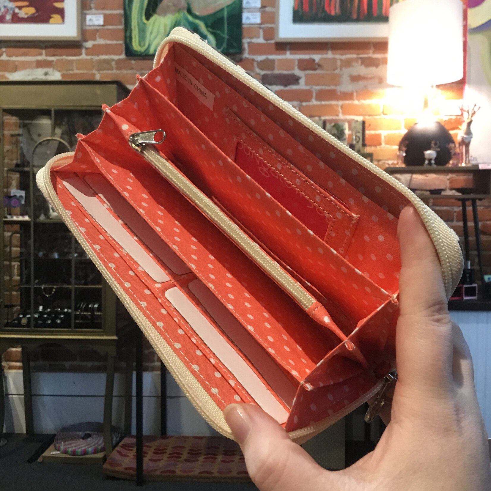 Bungalow 360 Zip Around Wallet