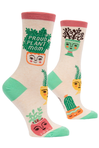 Proud Plant Mom Women's Crew Socks