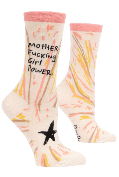 Mother F*cking Girl Power Women's Crew Socks