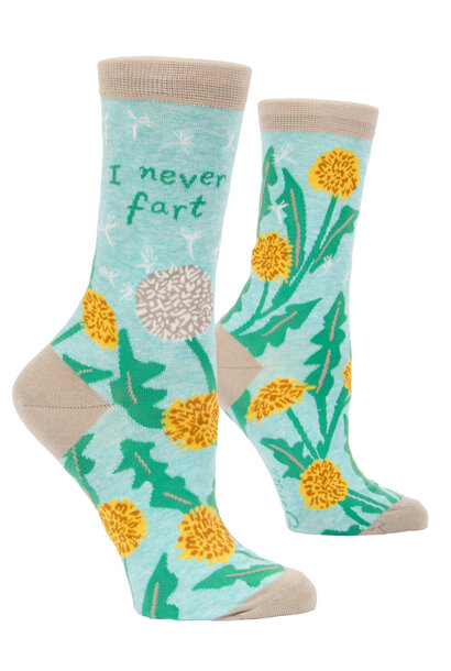 I Never Fart Women's Crew Socks