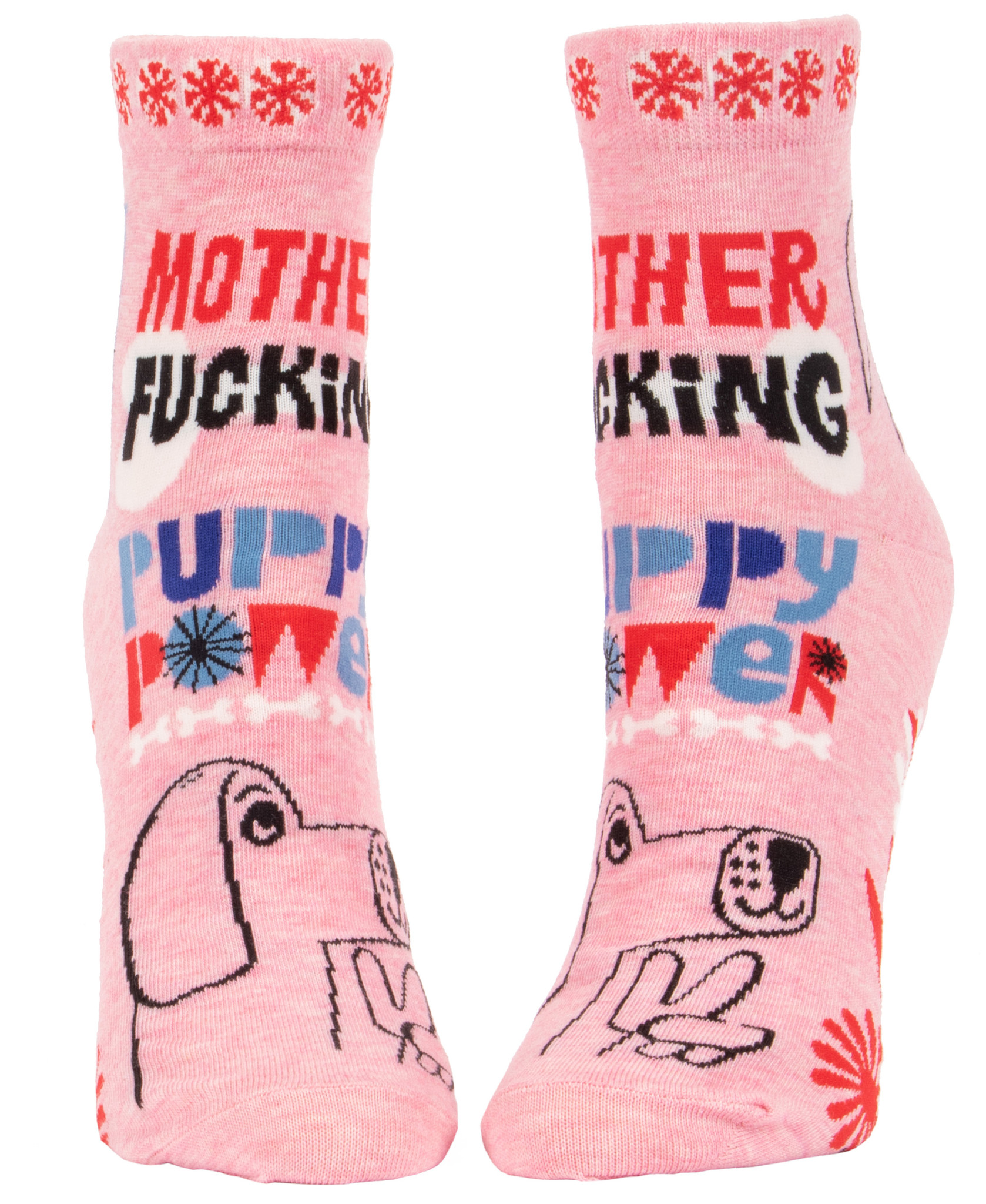 MF'ing Puppy Power W - Ankle Socks - Castles & Cottages | Ciao Bella ...