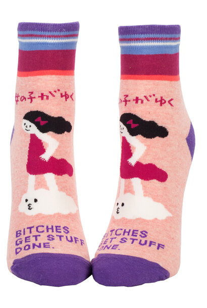 Bitches Get Stuff Done Women's Ankle Socks