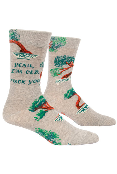 Yeah I'm Old Men's Crew Socks