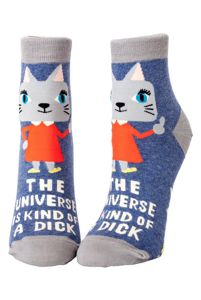 Universe Is A Dick W - Ankle Sock