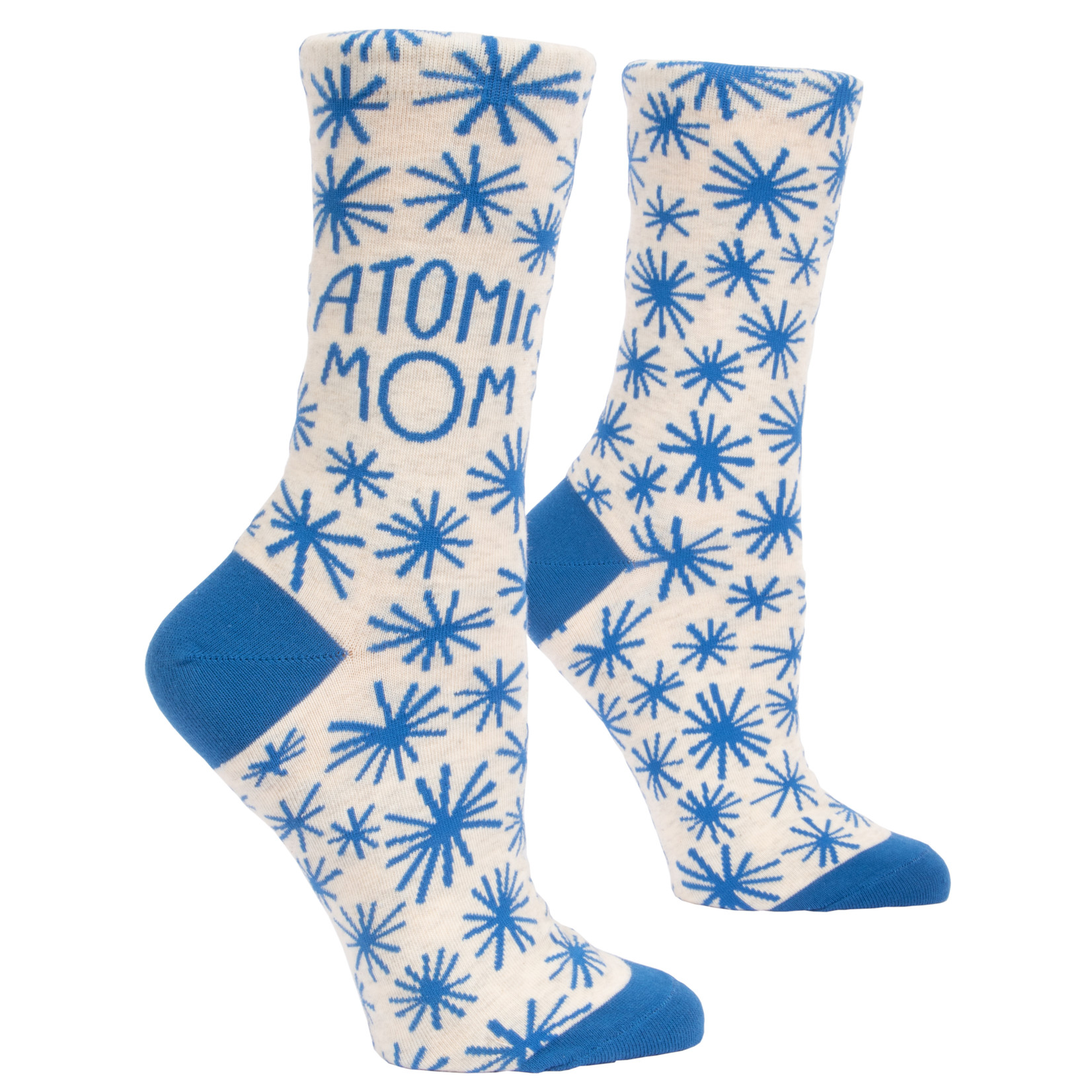 Blue Q Atomic Mom W - Crew Socks