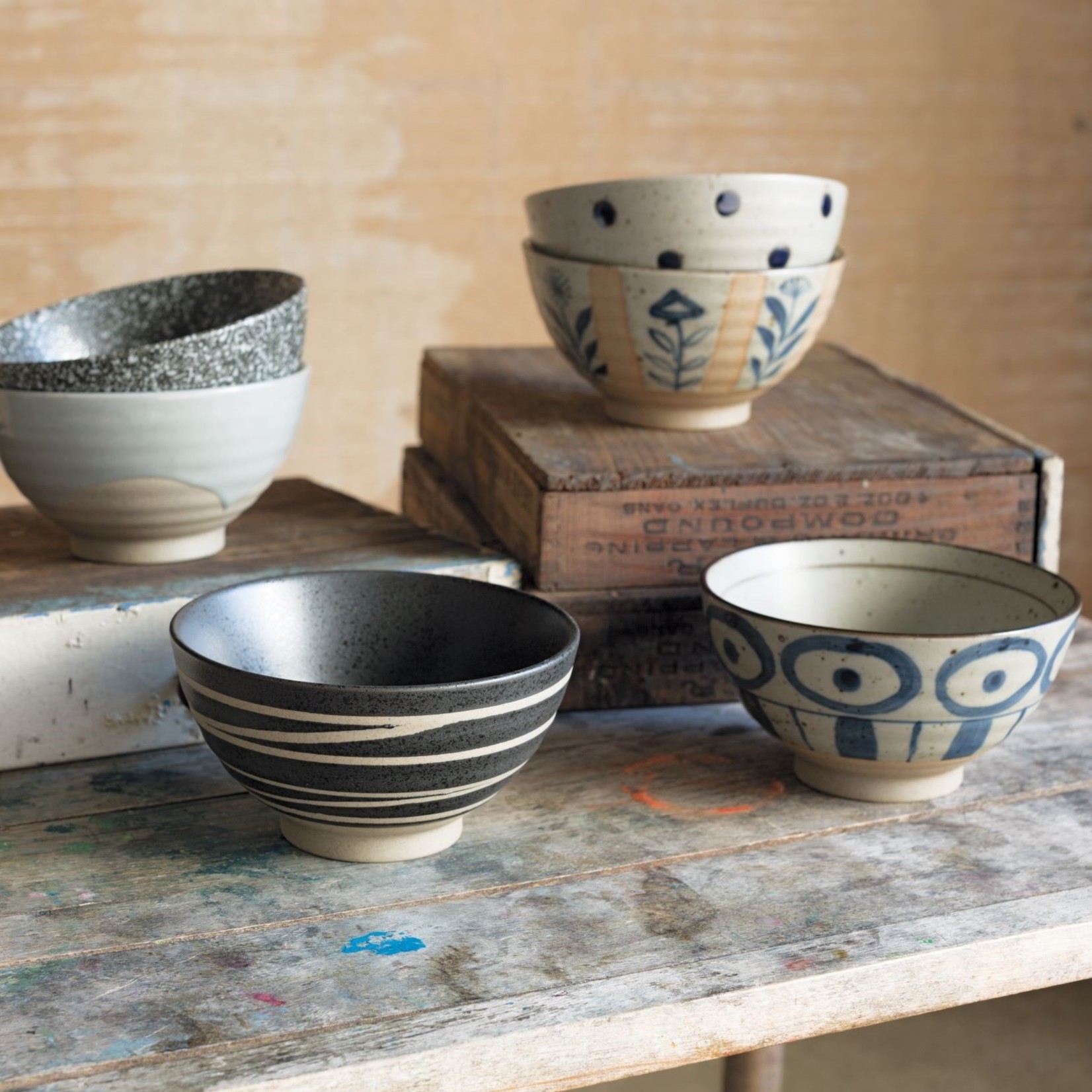 Element Bowl 4.75 Castles and Cottages & Ciao Bella Boutique