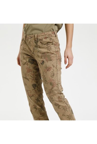 Coco Fit Lotte Printed Twill Pant