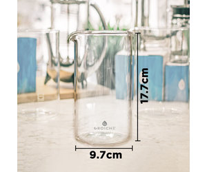 Grosche Universal French Press Replacement Glass Beaker