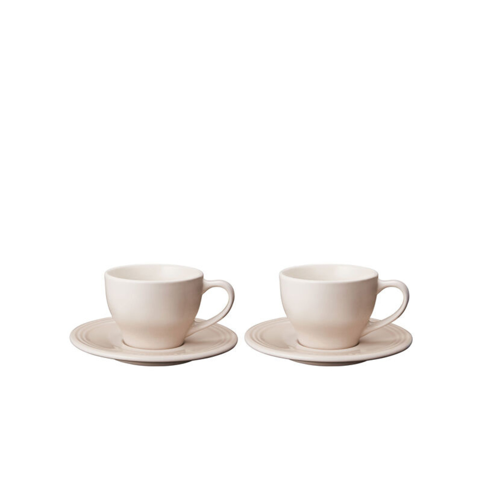 Le Creuset Classic .2 L Cappuccino Cups and Saucers (Set of 2