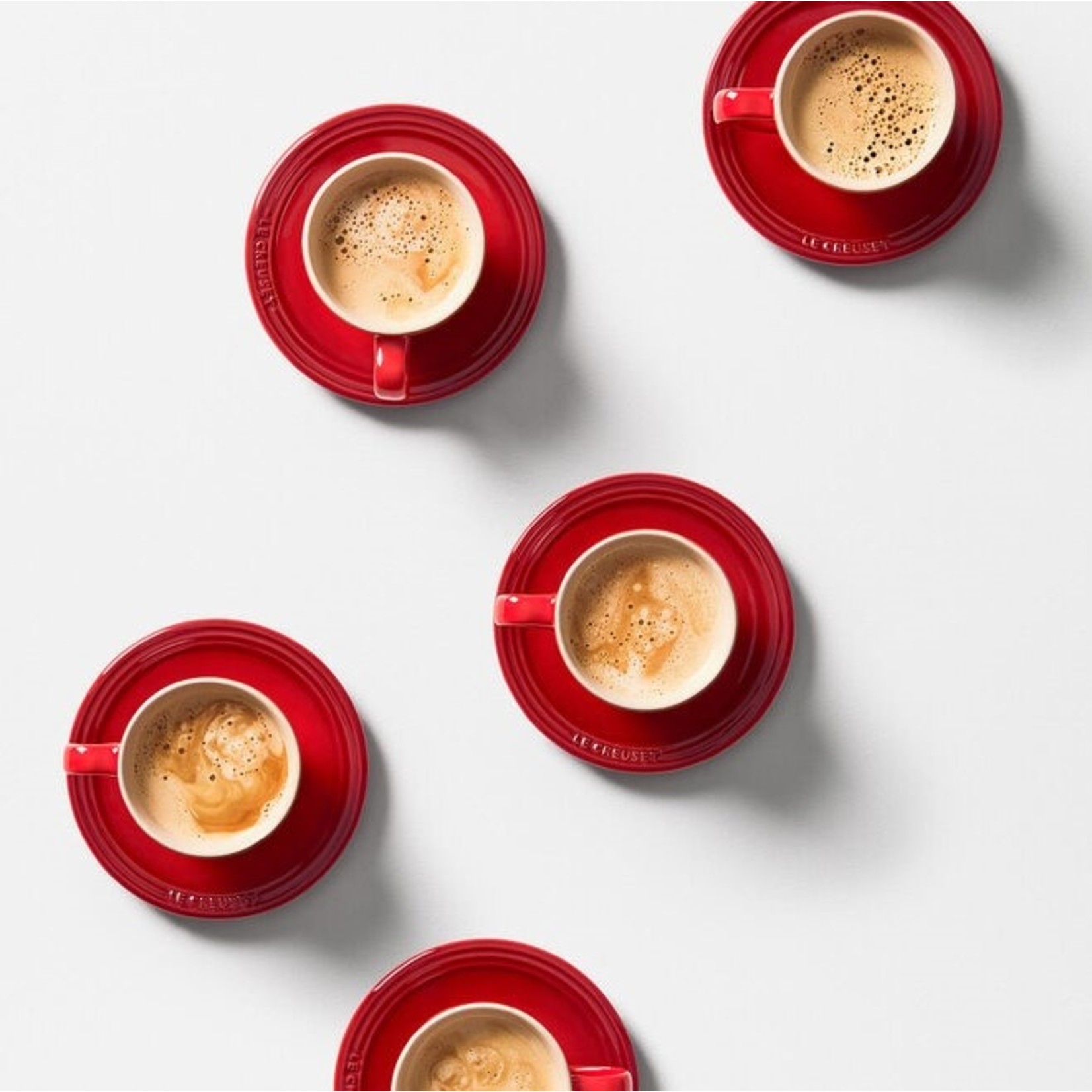 Le Creuset Classic .2 L Cappuccino Cups and Saucers (Set of 2