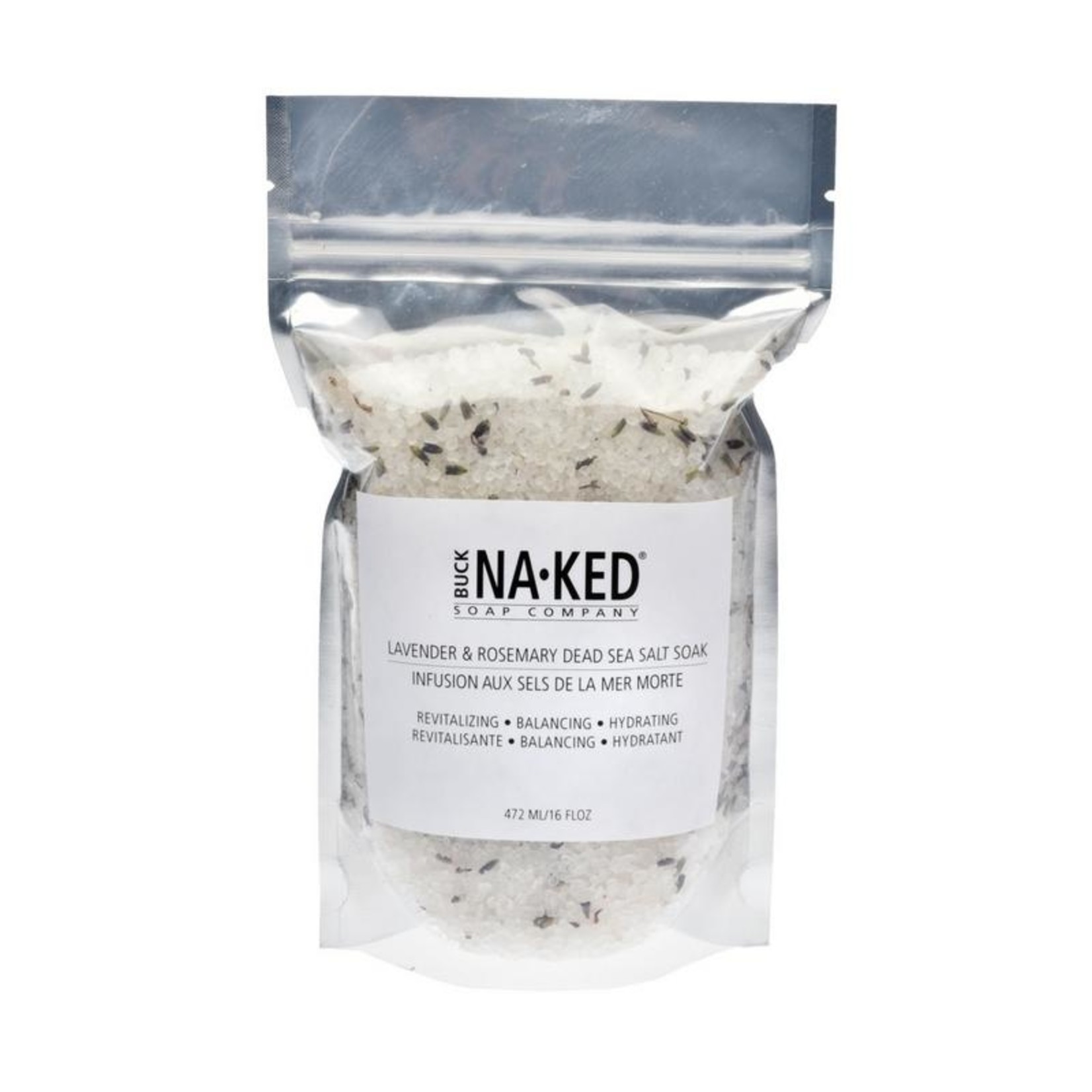 Buck Naked Soap Company Lavender & Rosemary Dead Sea Salt Soak