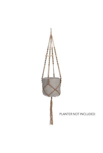 Macramé Plant Hanger with Tail