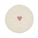 Indaba Felted Heart Placemat