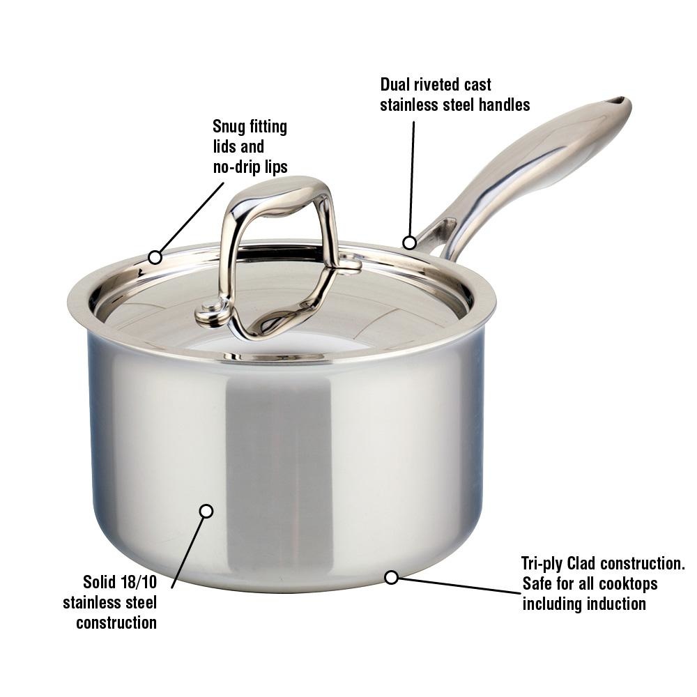 Meyer Confederation Stainless Steel Cookware Set, 12-piece