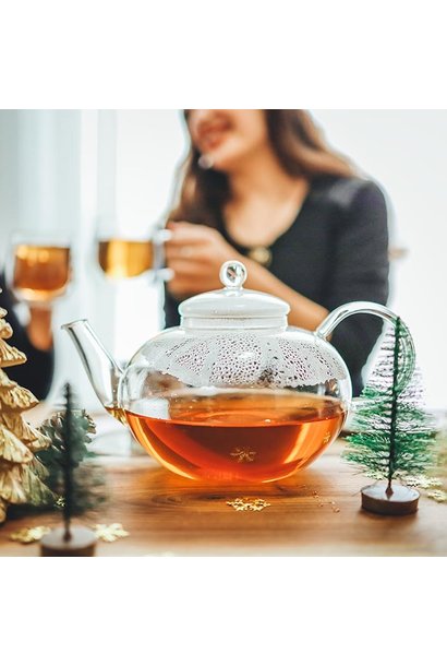 Cambridge Glass Teapot w/ Infuser
