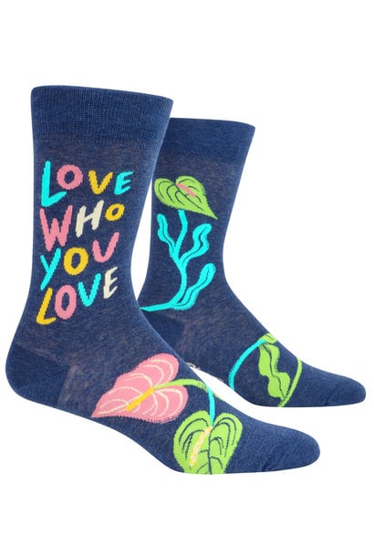 Love Who You Love Men's Crew Socks