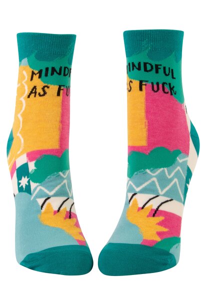 Mindful as F*ck W - Ankle Sock