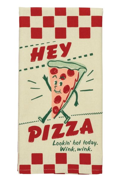 Hey Pizza Dish Towel