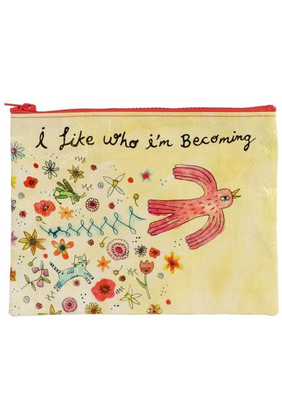 Who I'm Becoming Zipper Pouch