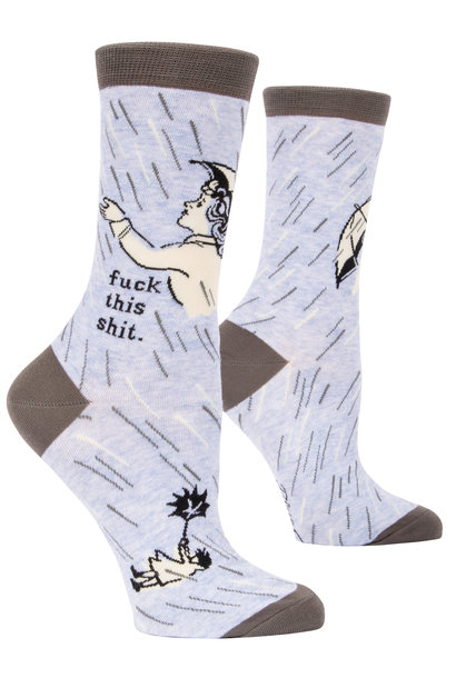 F*ck This Shit W - Crew Socks