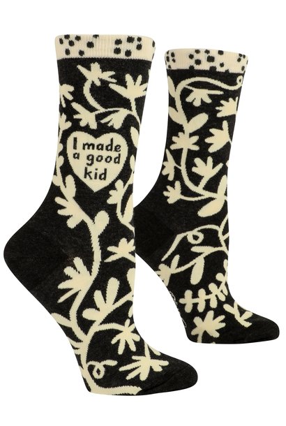 I Made A Good Kid Women's Crew Socks