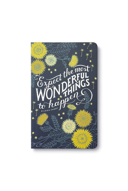 Expect the Most Wonderful Things to Happen - Write Now Journal