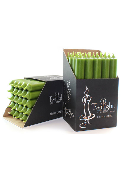 7" Dinner Candle Olive