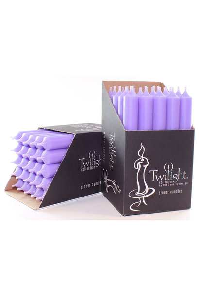 7" Dinner Candle Lavender