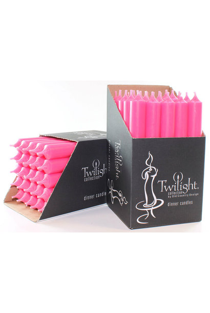 7" Dinner Candle Fuschia