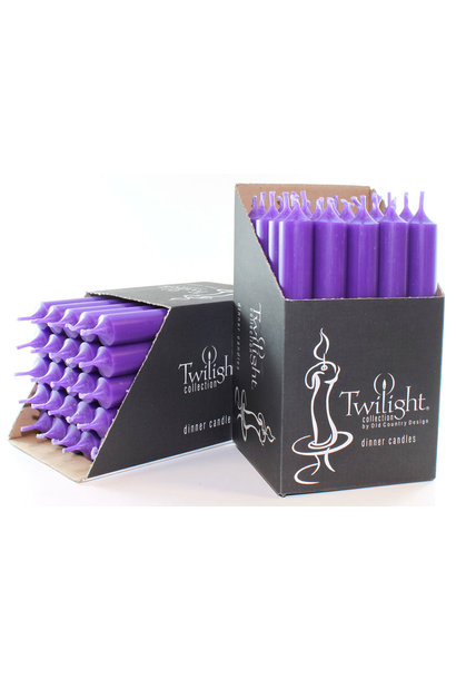 7" Dinner Candle Violet