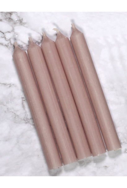 Beige Mini Candles - 12 Pack