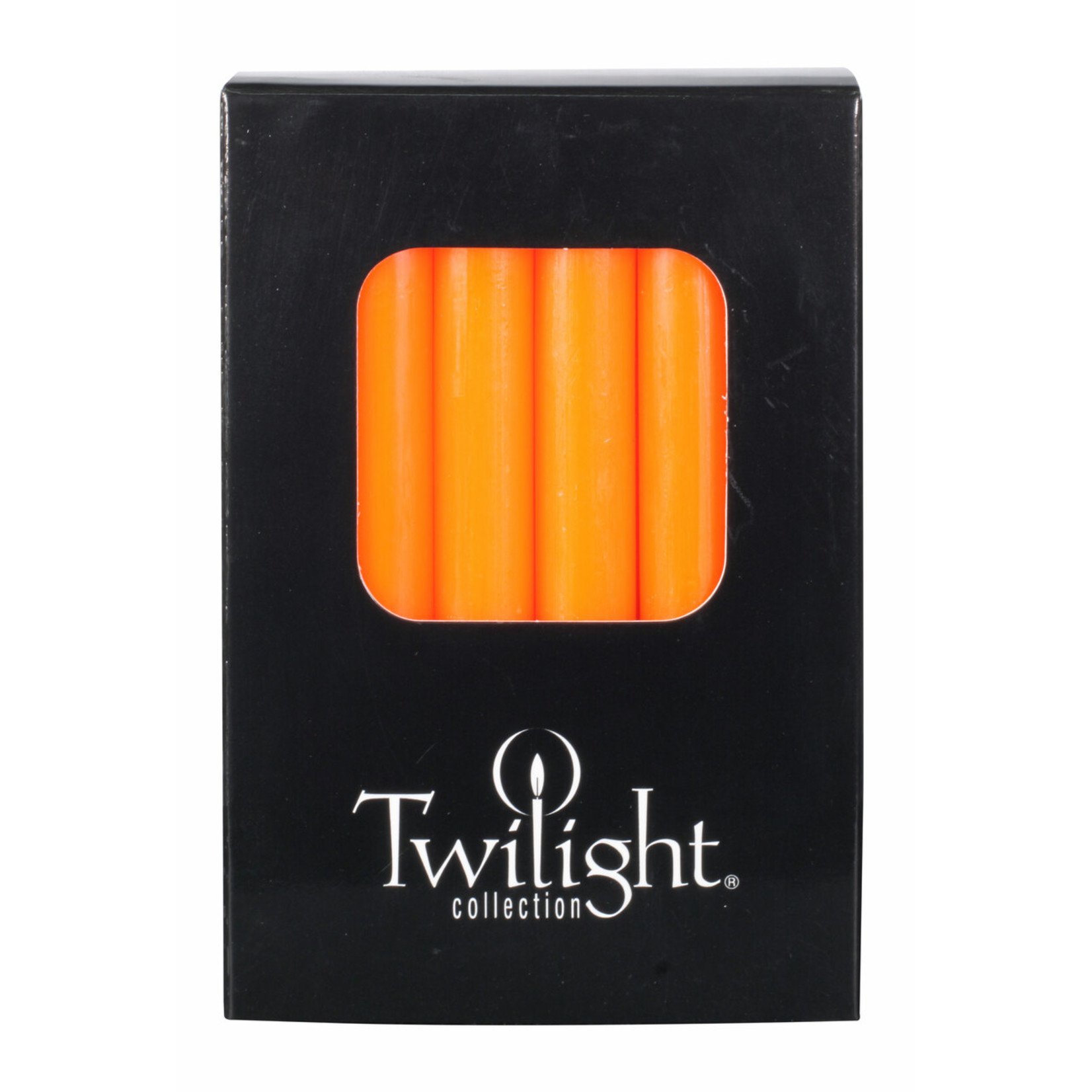 Twilight Collection Orange Mini Candles - 12 pack