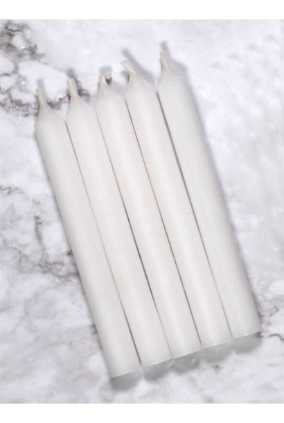 White Mini Candles - 12 Pack