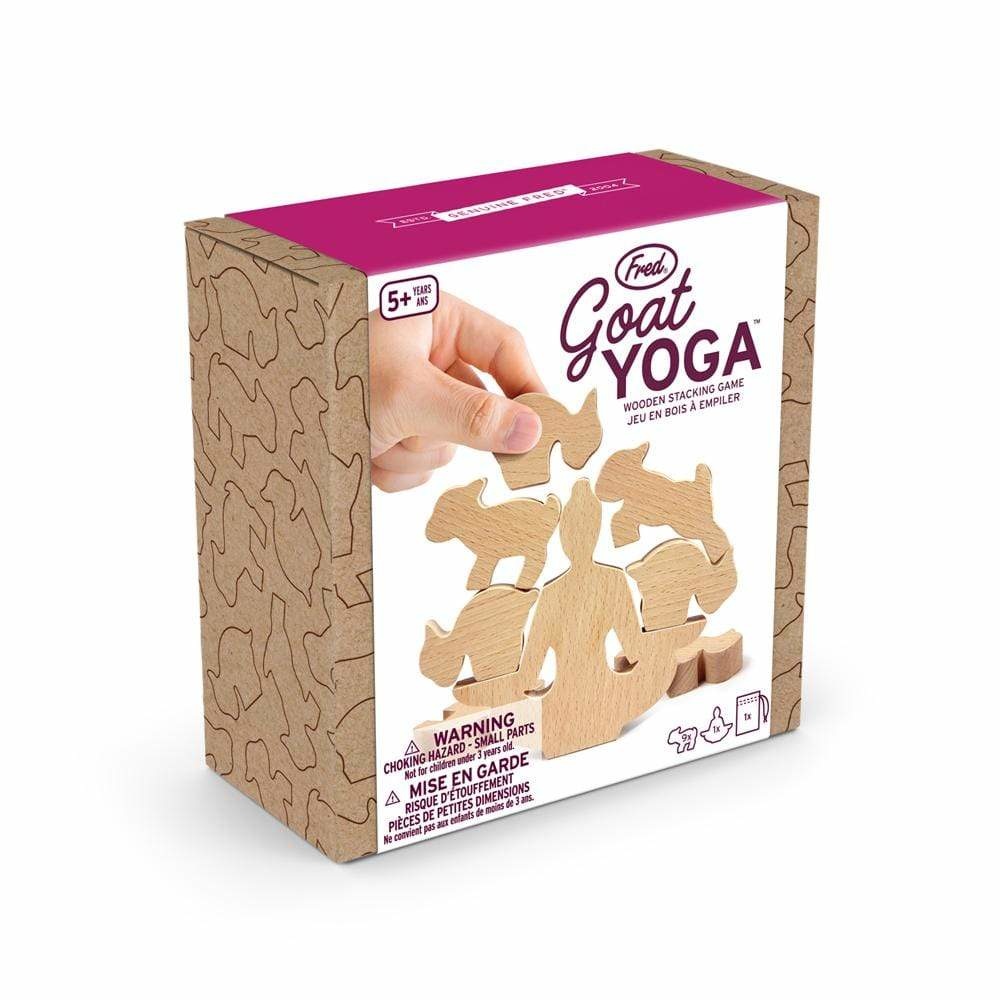 Goat Yoga Wooden Stacking Game-1