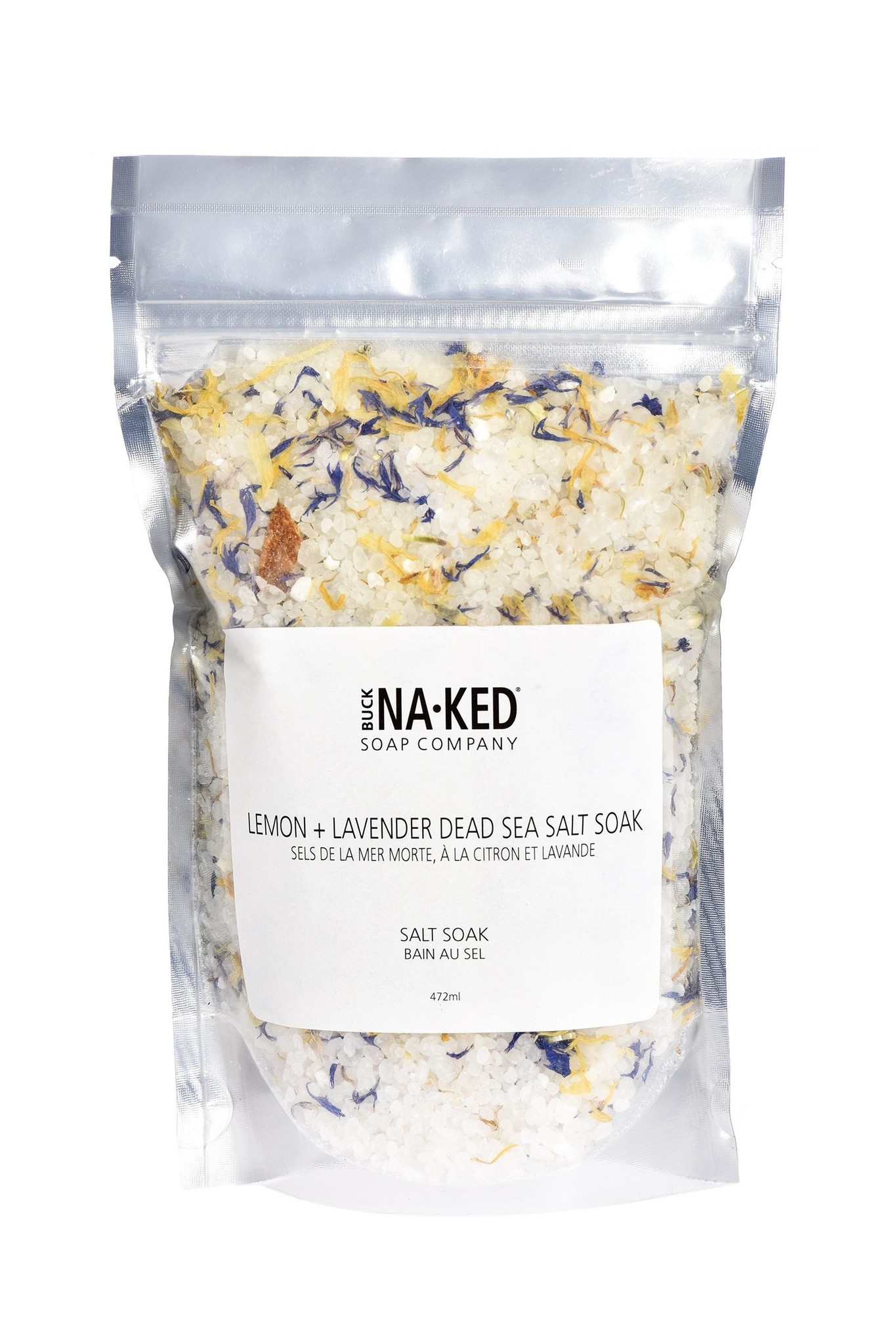 Lemon and Lavender Dead Sea Salt Soak-1