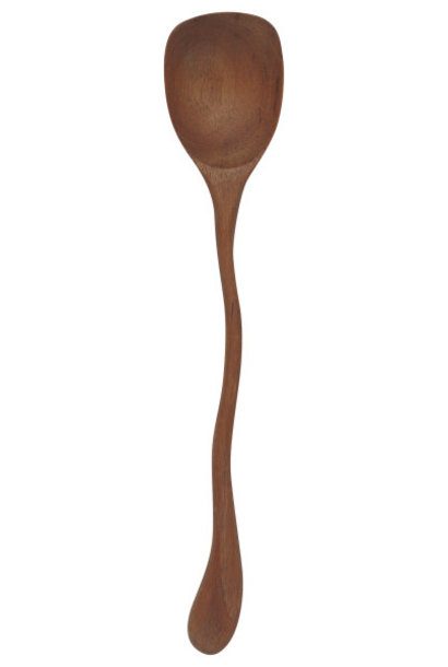 Teak Wood Wavy Spoon