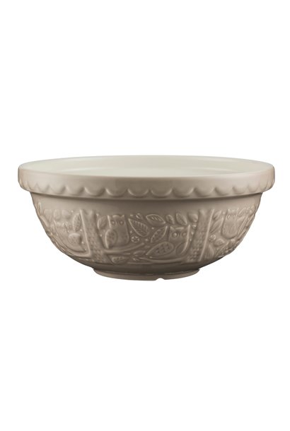 In The Forest Owl Stone Mixing Bowl - 26cm