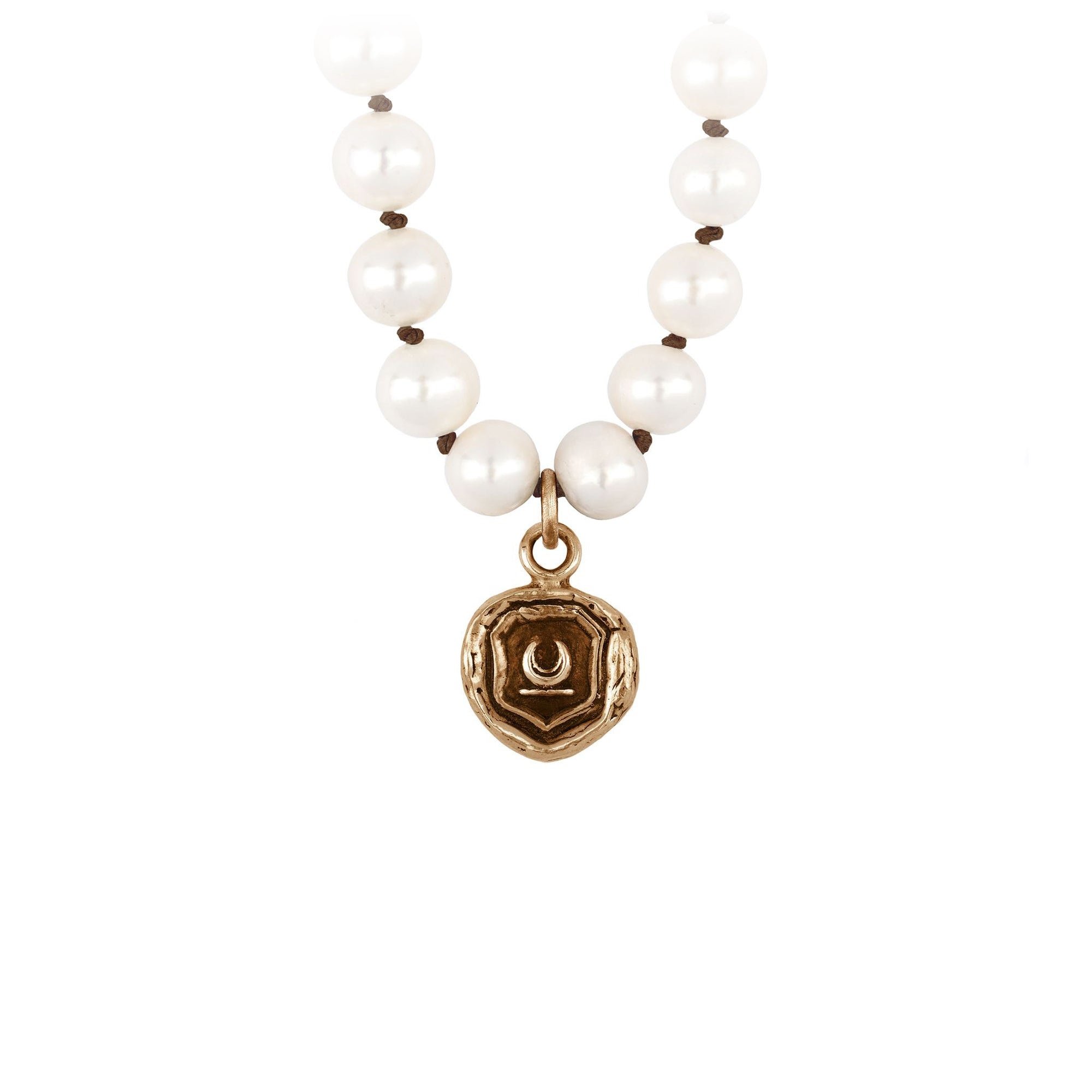 Pyrrha - New Beginnings Knotted Freshwater Pearl Necklace