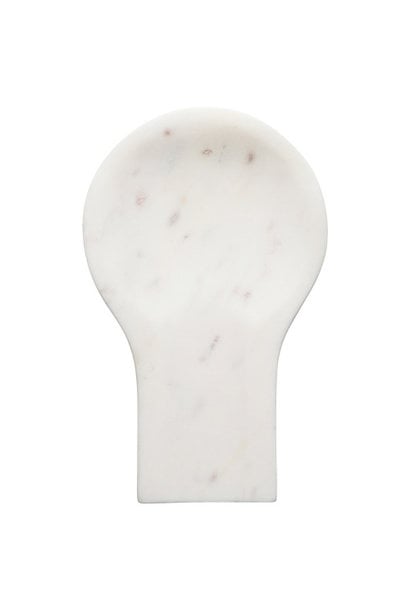 White Marble Spoon Rest