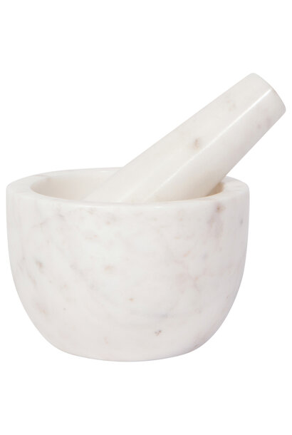 Marble Mortar and Pestle