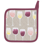 Now Designs Wine Tasting Chef Quilted Potholder