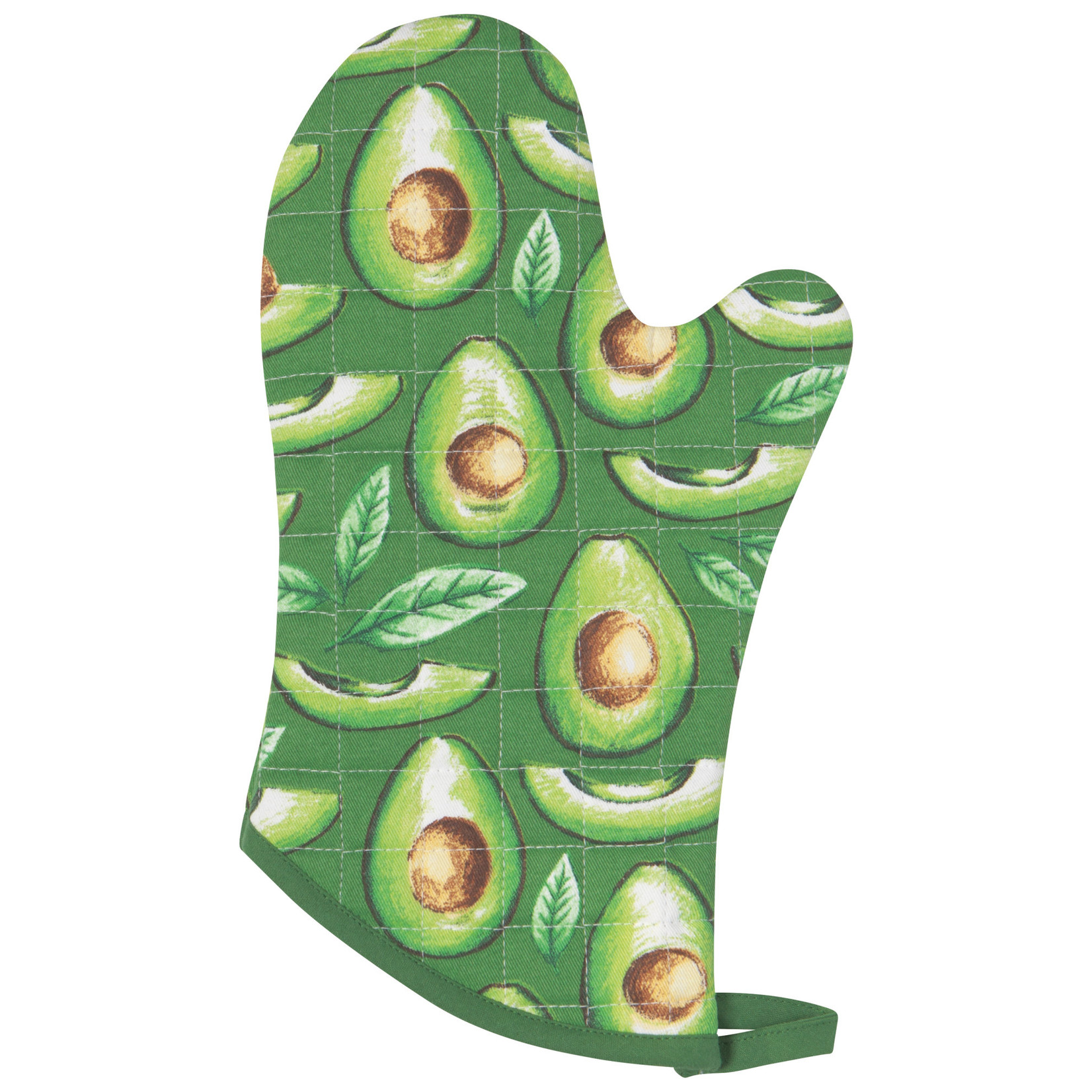 Now Designs Avocados Chef Quilted Oven Mitt