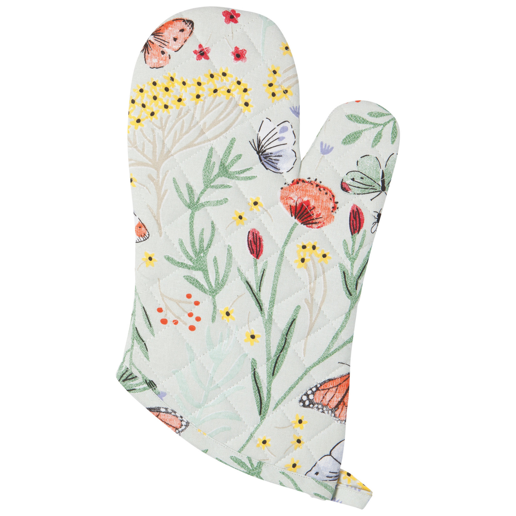 Now Designs Morning Meadow Classic Quilted Oven Mitt