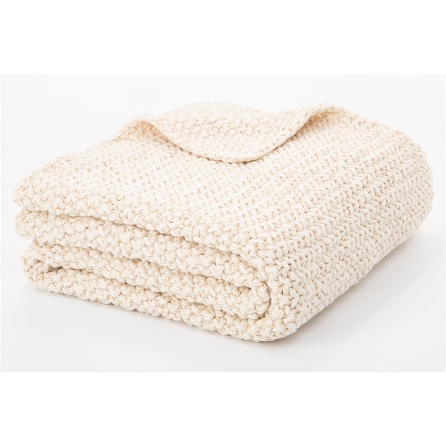 Bulky Knitted Throw-1