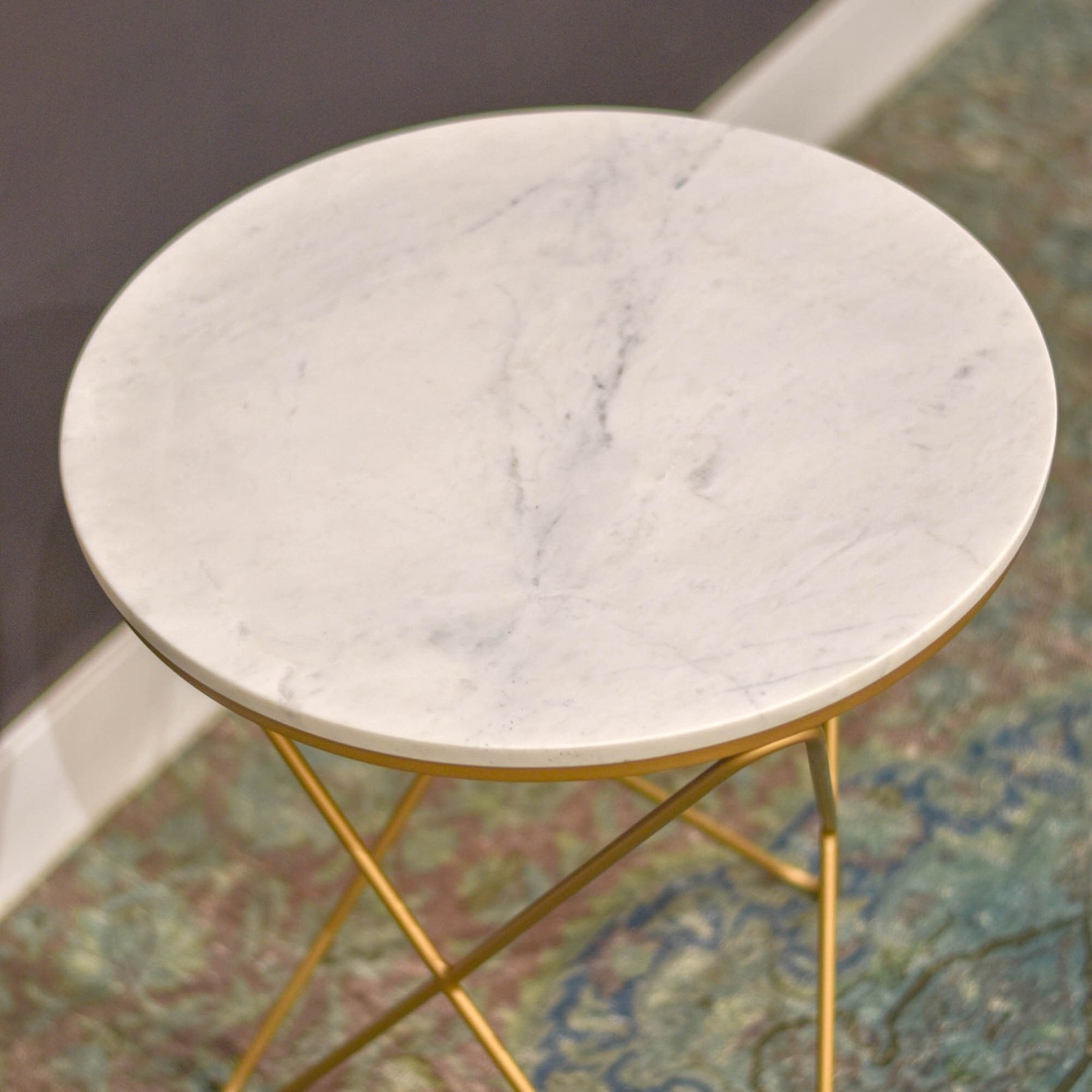 Earth Wind & Fire Marble Side Table