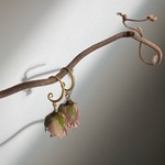 Lakoo Designs Rose Hoop Earrings